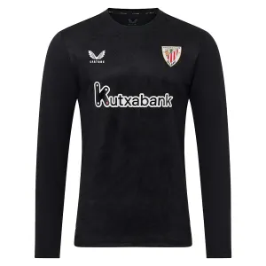 Athletic Bilbao Brankářské Dres 2025/26 Černá - Dlouhý Rukáv