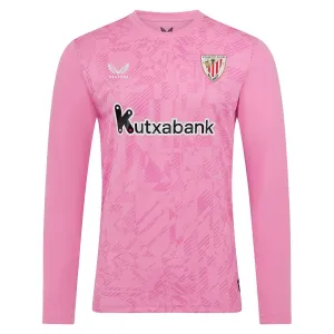 Athletic Bilbao Brankářské Dres 2025/26 Růžová - Dlouhý Rukáv