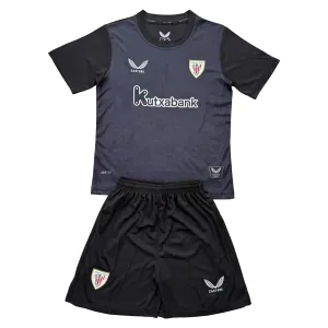 Athletic Bilbao Dětský Brankářské Dres 2025/26 Černá