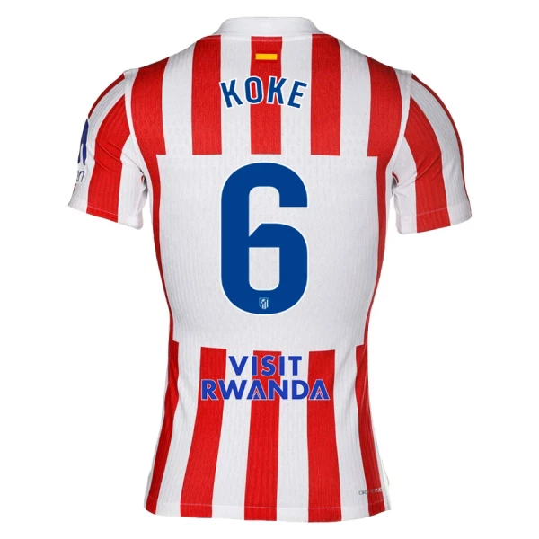 Atlético Madrid Koke 6 Domácí Dres 2025/26