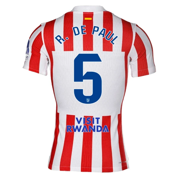 Atlético Madrid R. de Paul 5 Domácí Dres 2025/26 Atlético Madrid R. de Paul 5 Domácí Dres 2025/26