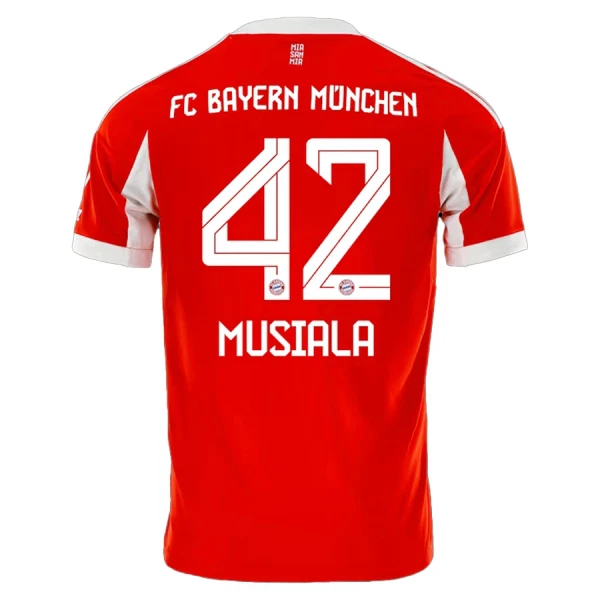 FC Bayern Mnichov Jamal Musiala 42 Domácí Dres 2025/26 FC Bayern Mnichov Jamal Musiala 42 Domácí Dres 2025/26