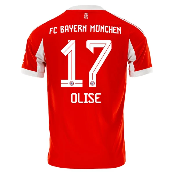 FC Bayern Mnichov Michael Olise 17 Domácí Dres 2025/26 FC Bayern Mnichov Michael Olise 17 Domácí Dres 2025/26