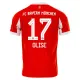 FC Bayern Mnichov Michael Olise 17 Domácí Dres 2025/26 FC Bayern Mnichov Michael Olise 17 Domácí Dres 2025/26