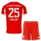 FC Bayern Mnichov Thomas Müller 25 Dětský Domácí Dres 2025/26