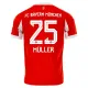 FC Bayern Mnichov Thomas Müller 25 Dětský Domácí Dres 2025/26