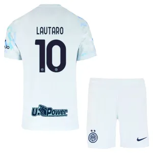 Inter Milán Lautaro Martínez 10 Dětský Venkovní Dres 2025/26