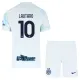 Inter Milán Lautaro Martínez 10 Dětský Venkovní Dres 2025/26 Inter Milán Lautaro Martínez 10 Dětský Venkovní Dres 2025/26