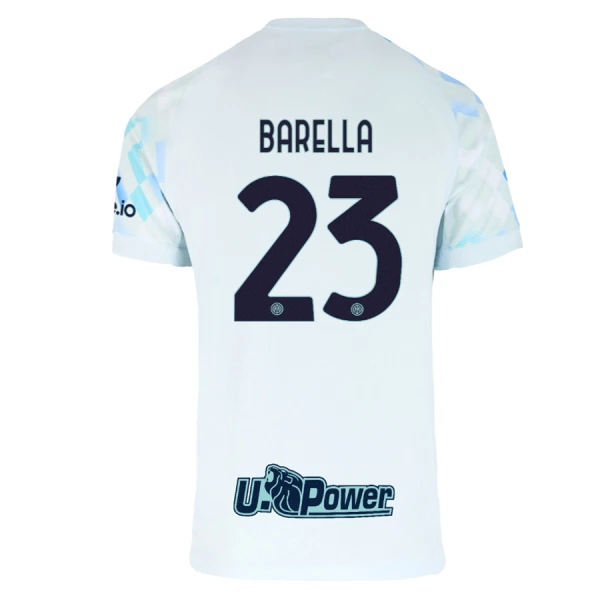 Inter Milán Nicolò Barella 23 Dětský Venkovní Dres 2025/26
