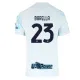 Inter Milán Nicolò Barella 23 Dětský Venkovní Dres 2025/26