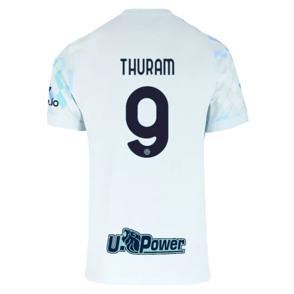 Inter Milán Thuram 9 Venkovní Dres 2025/26 Inter Milán Thuram 9 Venkovní Dres 2025/26