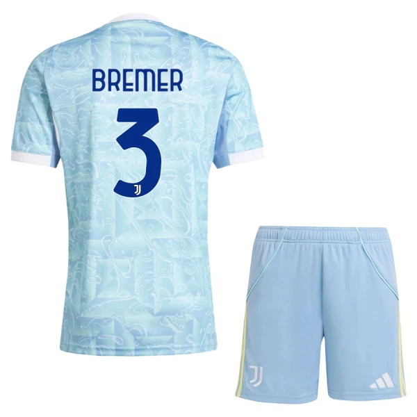 Juventus Bremer 3 Dětský Venkovní Dres 2025/26
