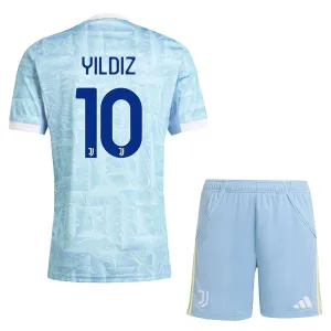 Juventus Kenan Yıldız 10 Dětský Venkovní Dres 2025/26
