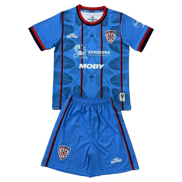 Cagliari Calcio Dětský Třetí Dres 2025/26 Cagliari Calcio Dětský Třetí Dres 2025/26