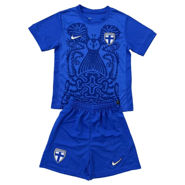 Finsko Dětský Domácí Dres 2025 Finsko Dětský Domácí Dres 2025