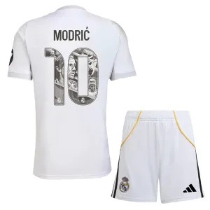 Real Madrid Luka Modrić 10 Dětský Domácí Dres 2025/26 (Speciální Edice)