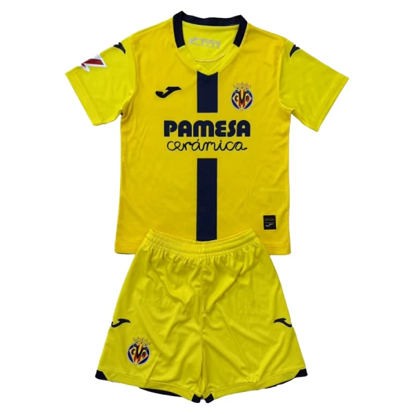 Villarreal Dětský Domácí Dres 2025/26