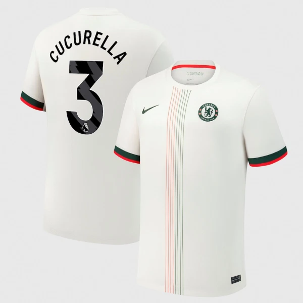 Chelsea Cucurella 3 Venkovní Dres 2025/26 Chelsea Cucurella 3 Venkovní Dres 2025/26