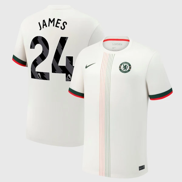 Chelsea James 24 Venkovní Dres 2025/26 Chelsea James 24 Venkovní Dres 2025/26
