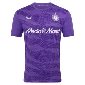 Feyenoord Rotterdam Brankářské Dres 2025/26 Fialová