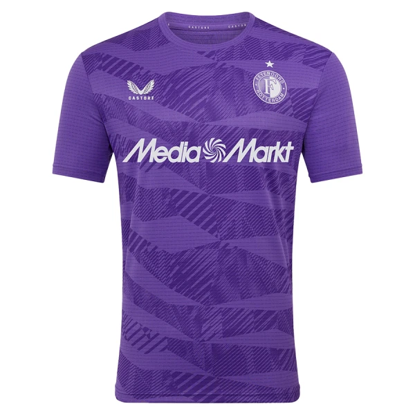 Feyenoord Rotterdam Dětský Brankářské Dres 2025/26 Fialová