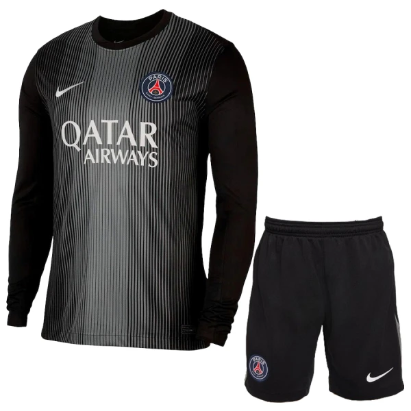 PSG Dětský Brankářské Dres 2025/26 - Dlouhý Rukáv PSG Dětský Brankářské Dres 2025/26 - Dlouhý Rukáv