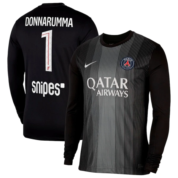 PSG Gianluigi Donnarumma 1 Brankářské Dres 2025/26 - Dlouhý Rukáv PSG Gianluigi Donnarumma 1 Brankářské Dres 2025/26 - Dlouhý Rukáv