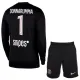 PSG Gianluigi Donnarumma 1 Dětský Brankářské Dres 2025/26 - Dlouhý Rukáv PSG Gianluigi Donnarumma 1 Dětský Brankářské Dres 2025/26 - Dlouhý Rukáv