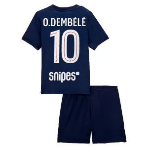 PSG Ousmane Dembélé 10 Dětský Domácí Dres 2025/26