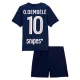 PSG Ousmane Dembélé 10 Dětský Domácí Dres 2025/26 PSG Ousmane Dembélé 10 Dětský Domácí Dres 2025/26
