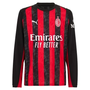 AC Milan Domácí Dres 2025/26 - Dlouhý Rukáv