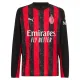 AC Milan Domácí Dres 2025/26 - Dlouhý Rukáv AC Milan Domácí Dres 2025/26 - Dlouhý Rukáv