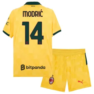 AC Milan Luka Modrić 14 Dětský Třetí Dres 2025/26