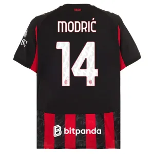 AC Milan Luka Modrić 14 Domácí Dres 2025/26