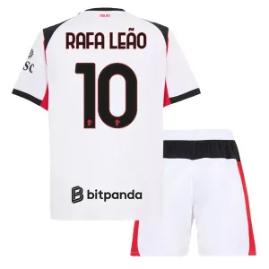 AC Milan Rafael Leão 10 Dětský Venkovní Dres 2025/26