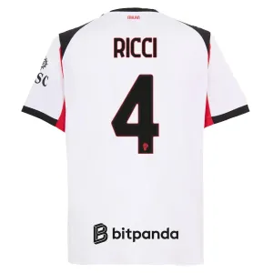 AC Milan Ricci 4 Venkovní Dres 2025/26