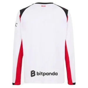 AC Milan Venkovní Dres 2025/26 - Dlouhý Rukáv
