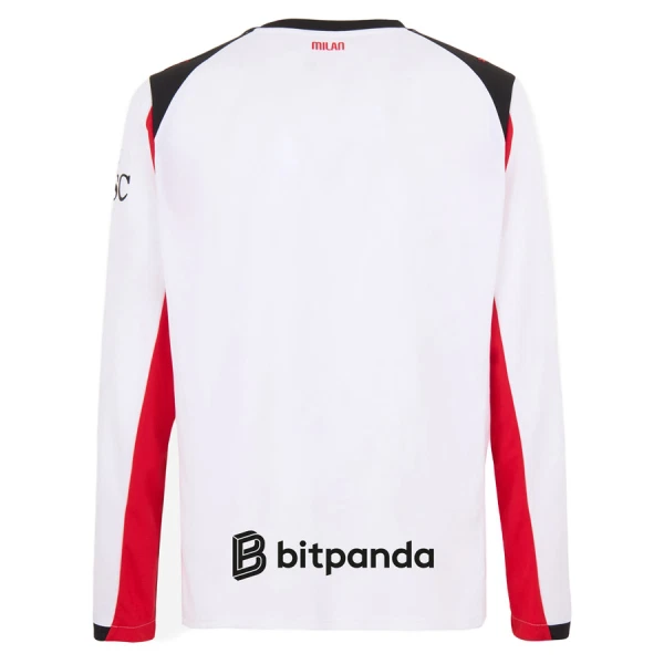 AC Milan Venkovní Dres 2025/26 - Dlouhý Rukáv