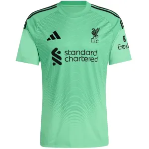 Liverpool Brankářské Dres 2025/26 Zelená