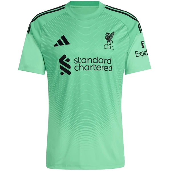 Liverpool Brankářské Dres 2025/26 Zelená Liverpool Brankářské Dres 2025/26 Zelená