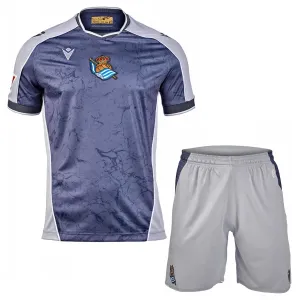 Real Sociedad Dětský Venkovní Dres 2025/26
