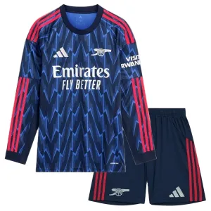 Arsenal Dětský Venkovní Dres 2025/26 - Dlouhý Rukáv