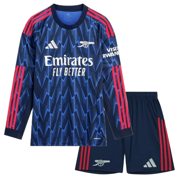 Arsenal Dětský Venkovní Dres 2025/26 - Dlouhý Rukáv