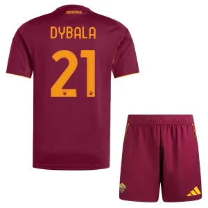 AS Roma Paulo Dybala 21 Dětský Domácí Dres 2025/26