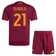 AS Roma Paulo Dybala 21 Dětský Domácí Dres 2025/26 AS Roma Paulo Dybala 21 Dětský Domácí Dres 2025/26
