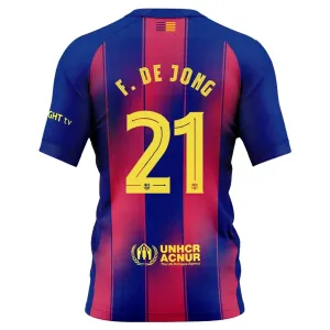 FC Barcelona Frenkie de Jong 21 Domácí Dres 2025/26