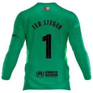 FC Barcelona Marc-André ter Stegen 1 Brankářské Dres 2025/26 - Dlouhý Rukáv