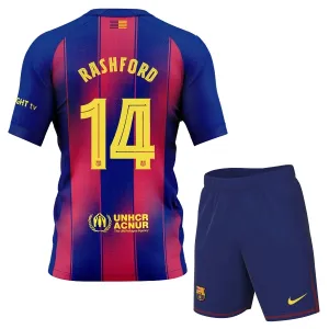 FC Barcelona Marcus Rashford 14 Dětský Třetí Dres 2025/26