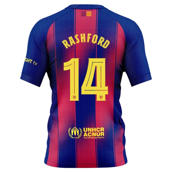 FC Barcelona Marcus Rashford 14 Dětský Třetí Dres 2025/26