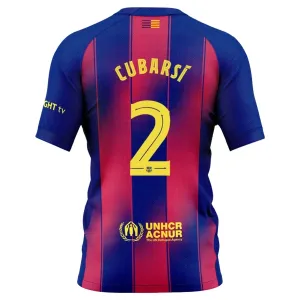 FC Barcelona Pau Cubarsí 2 Domácí Dres 2025/26